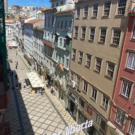 דירה Rua Visconde De Luz 100 קוימברה